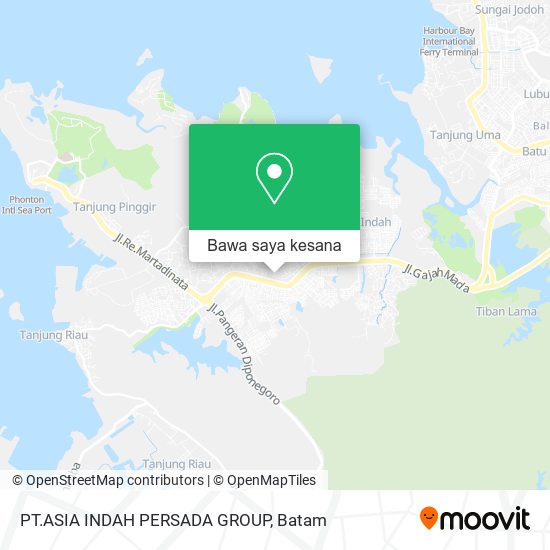 Peta PT.ASIA INDAH PERSADA GROUP