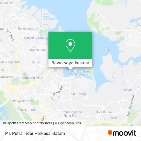 Peta PT. Putra Tidar Perkasa