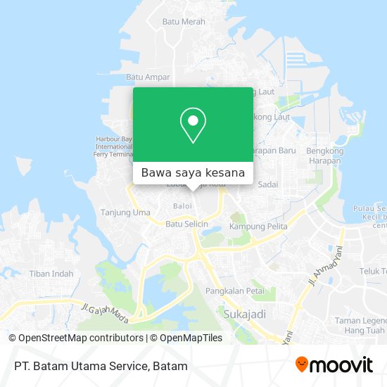 Peta PT. Batam Utama Service