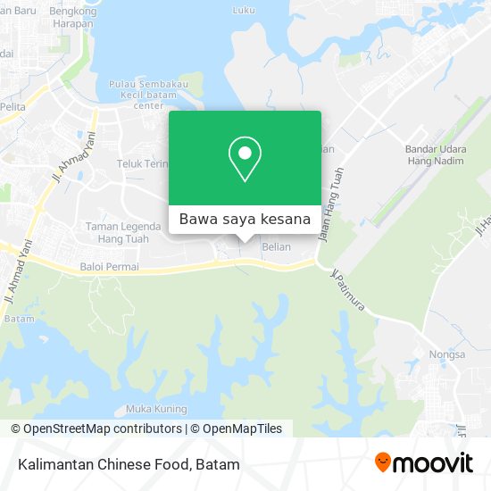 Peta Kalimantan Chinese Food