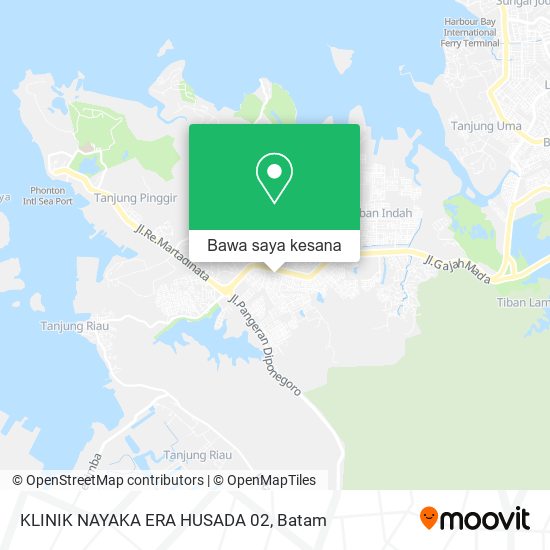 Peta KLINIK NAYAKA ERA HUSADA 02
