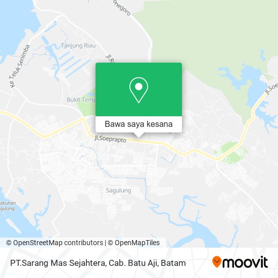 Peta PT.Sarang Mas Sejahtera, Cab. Batu Aji