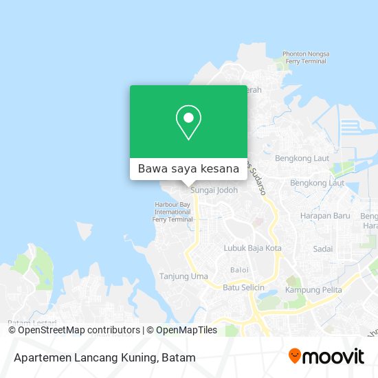 Peta Apartemen Lancang Kuning