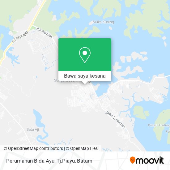 Peta Perumahan Bida Ayu, Tj.Piayu