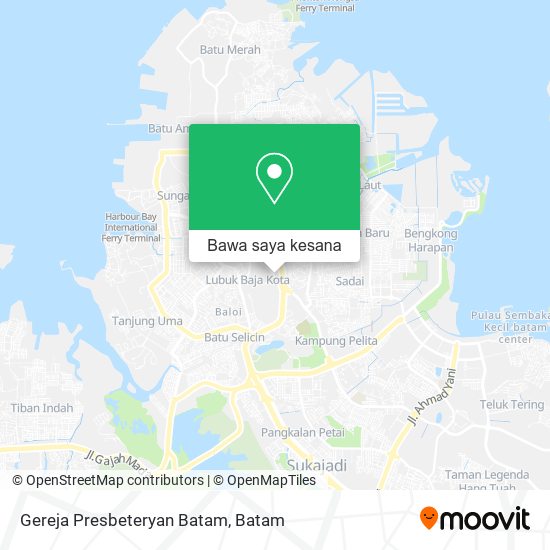 Peta Gereja Presbeteryan Batam