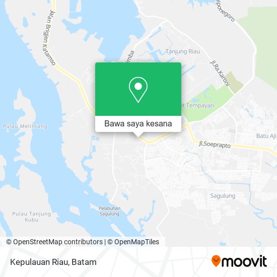 Peta Kepulauan Riau