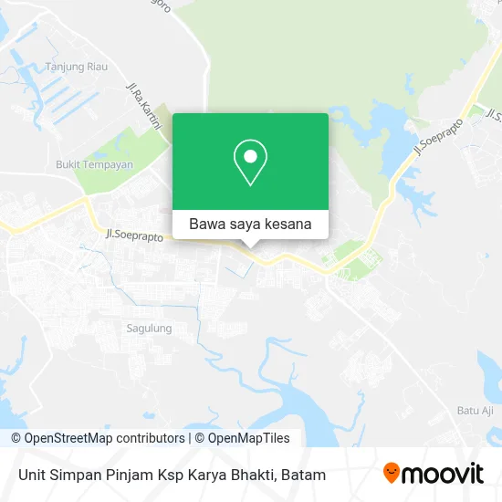 Peta Unit Simpan Pinjam Ksp Karya Bhakti