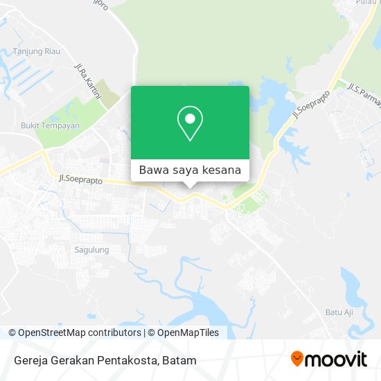 Peta Gereja Gerakan Pentakosta