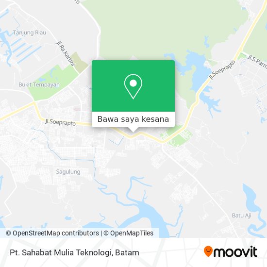Peta Pt. Sahabat Mulia Teknologi