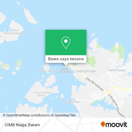 Peta CIMB Niaga