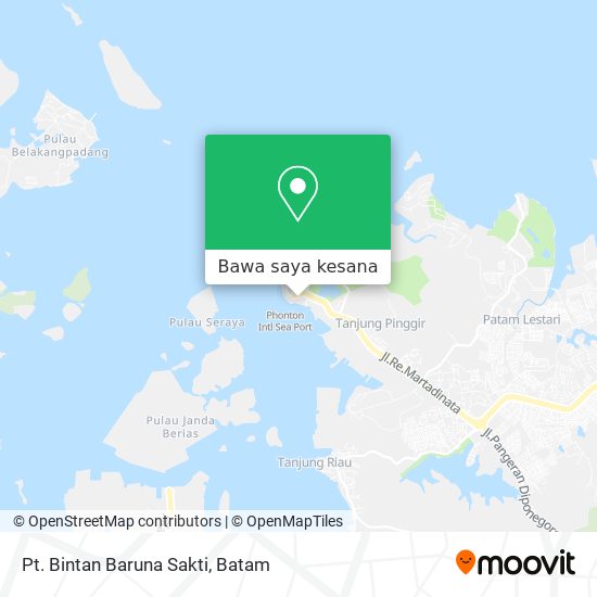 Peta Pt. Bintan Baruna Sakti