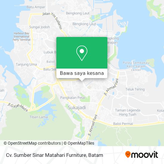 Peta Cv. Sumber Sinar Matahari Furniture