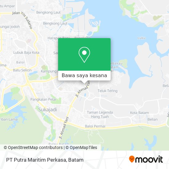 Peta PT Putra Maritim Perkasa