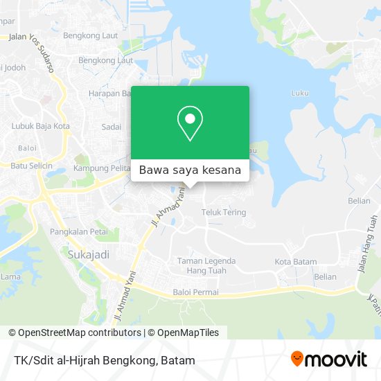 Peta TK/Sdit al-Hijrah Bengkong