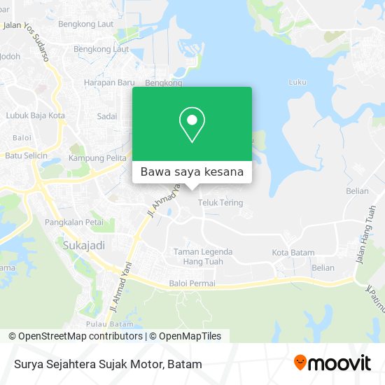 Peta Surya Sejahtera Sujak Motor