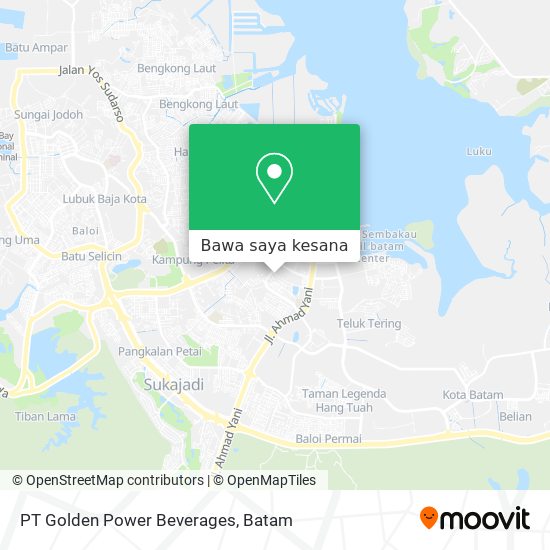 Peta PT Golden Power Beverages