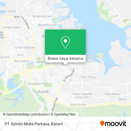 Peta PT Syindo Mulia Perkasa