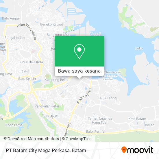 Peta PT Batam City Mega Perkasa