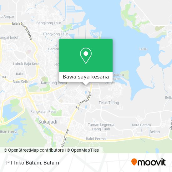 Peta PT Inko Batam