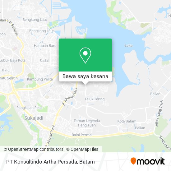 Peta PT Konsultindo Artha Persada