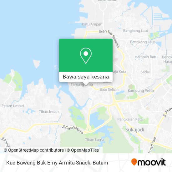 Peta Kue Bawang Buk Emy Armita Snack