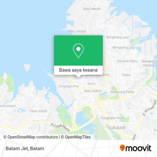 Peta Batam Jet