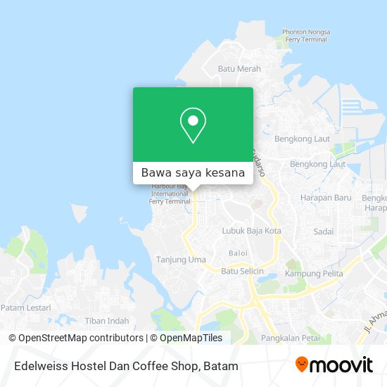Peta Edelweiss Hostel Dan Coffee Shop