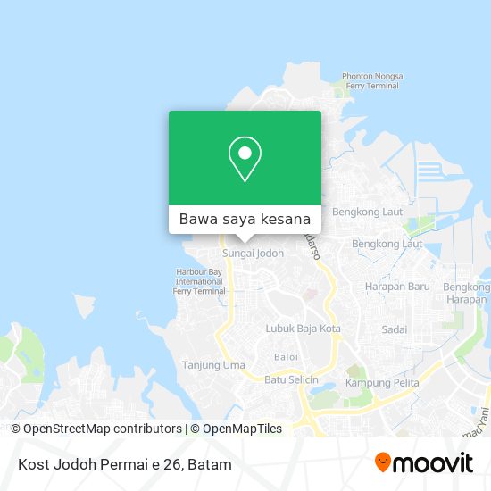 Peta Kost Jodoh Permai e 26