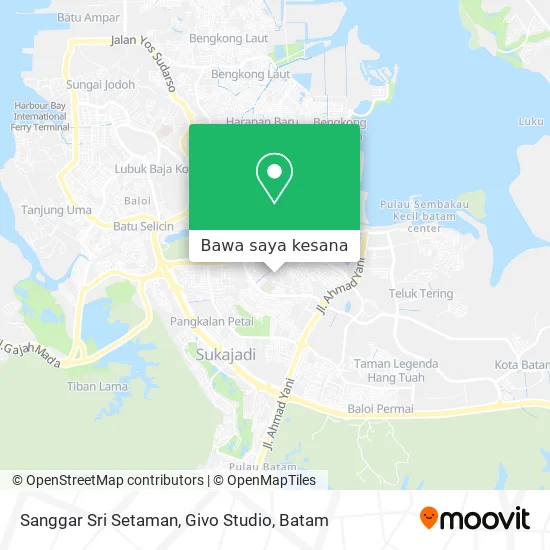 Peta Sanggar Sri Setaman, Givo Studio