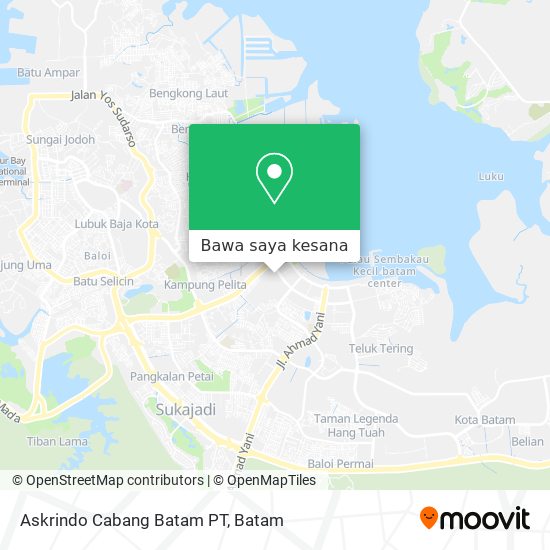 Peta Askrindo Cabang Batam PT