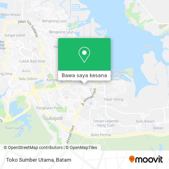 Peta Toko Sumber Utama