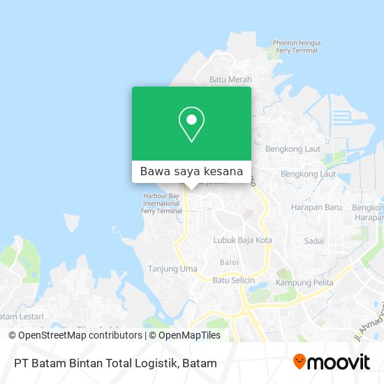 Peta PT Batam Bintan Total Logistik