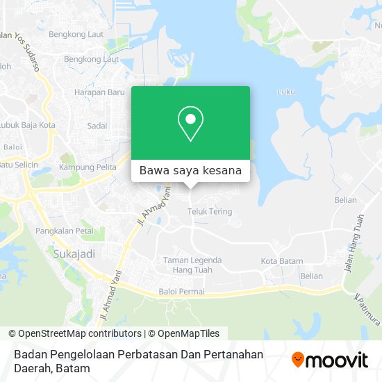 Peta Badan Pengelolaan Perbatasan Dan Pertanahan Daerah