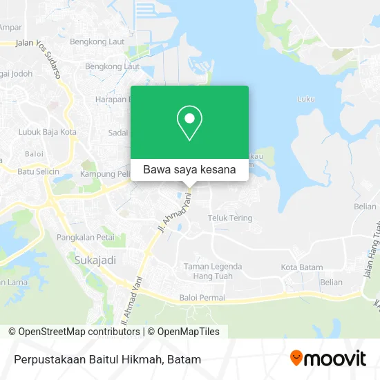 Peta Perpustakaan Baitul Hikmah