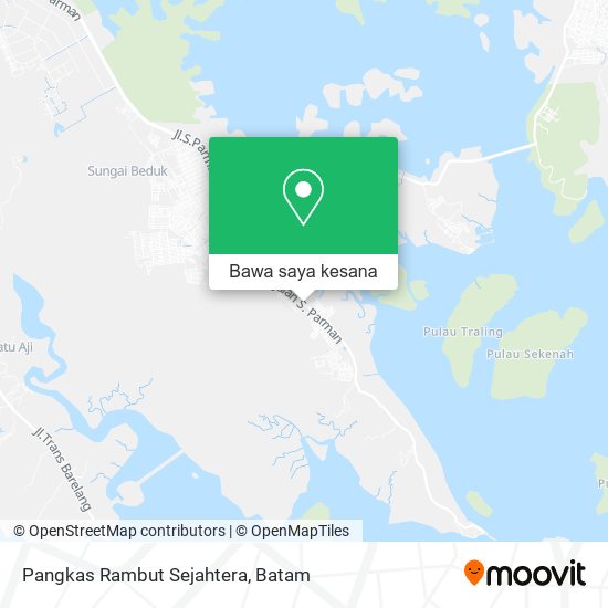 Peta Pangkas Rambut Sejahtera