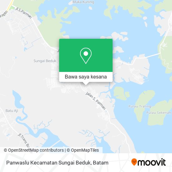 Peta Panwaslu Kecamatan Sungai Beduk