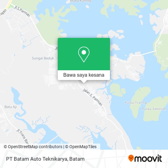 Peta PT Batam Auto Teknikarya