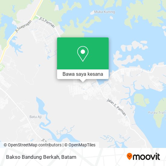 Peta Bakso Bandung Berkah