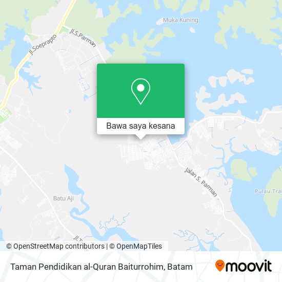 Peta Taman Pendidikan al-Quran Baiturrohim