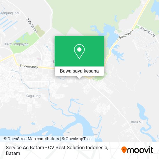 Peta Service Ac Batam - CV Best Solution Indonesia