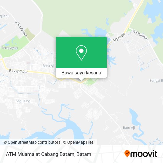 Peta ATM Muamalat Cabang Batam