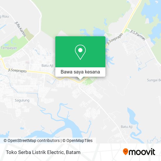 Peta Toko Serba Listrik Electric