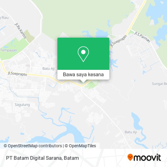 Peta PT Batam Digital Sarana