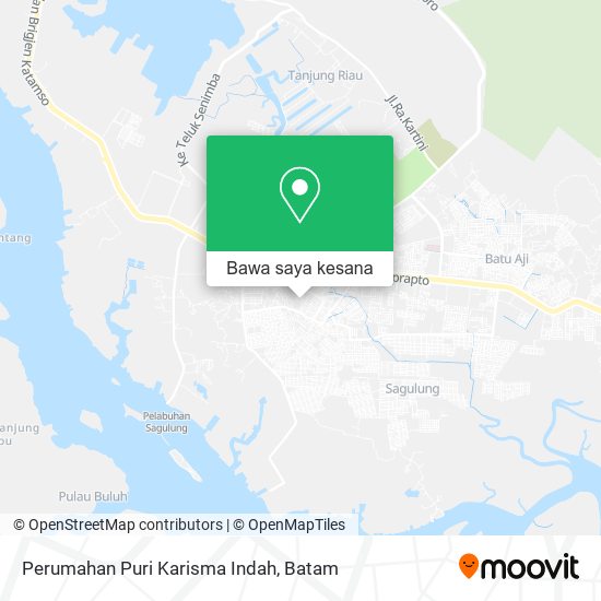 Peta Perumahan Puri Karisma Indah