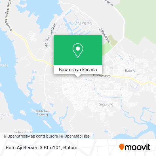 Peta Batu Aji Berseri 3 Btm101