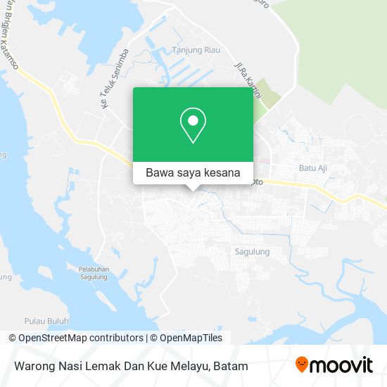 Peta Warong Nasi Lemak Dan Kue Melayu
