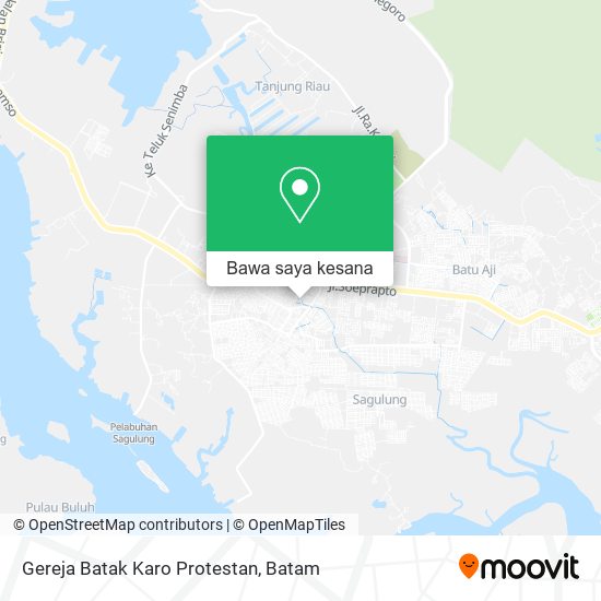Peta Gereja Batak Karo Protestan