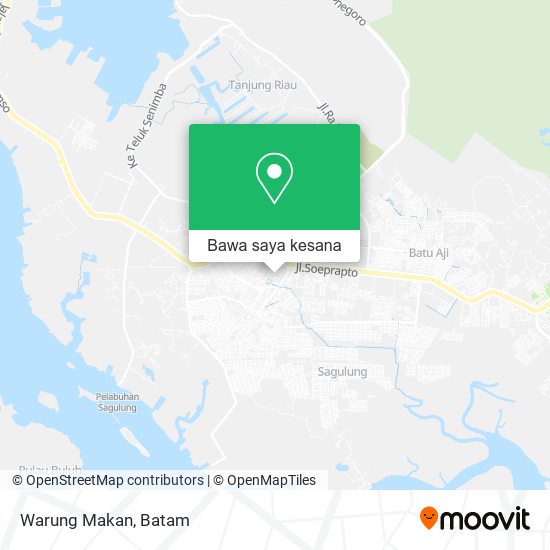 Peta Warung Makan