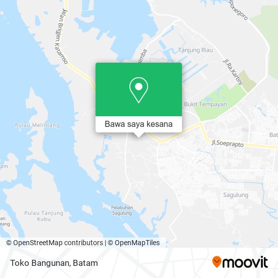 Peta Toko Bangunan