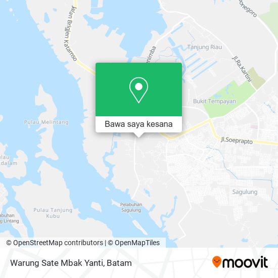Peta Warung Sate Mbak Yanti
